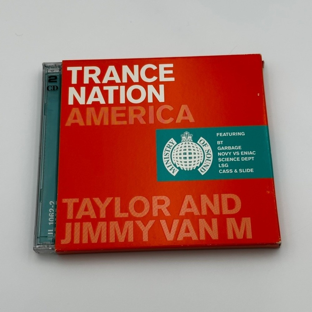 Trance Nation America 2 CD Mixed by Taylor & Jimmy Van M Ministry of Sound
